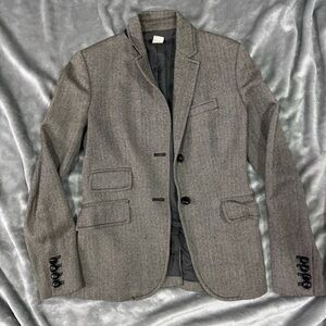 J. Crew Charcoal Gray Blazer